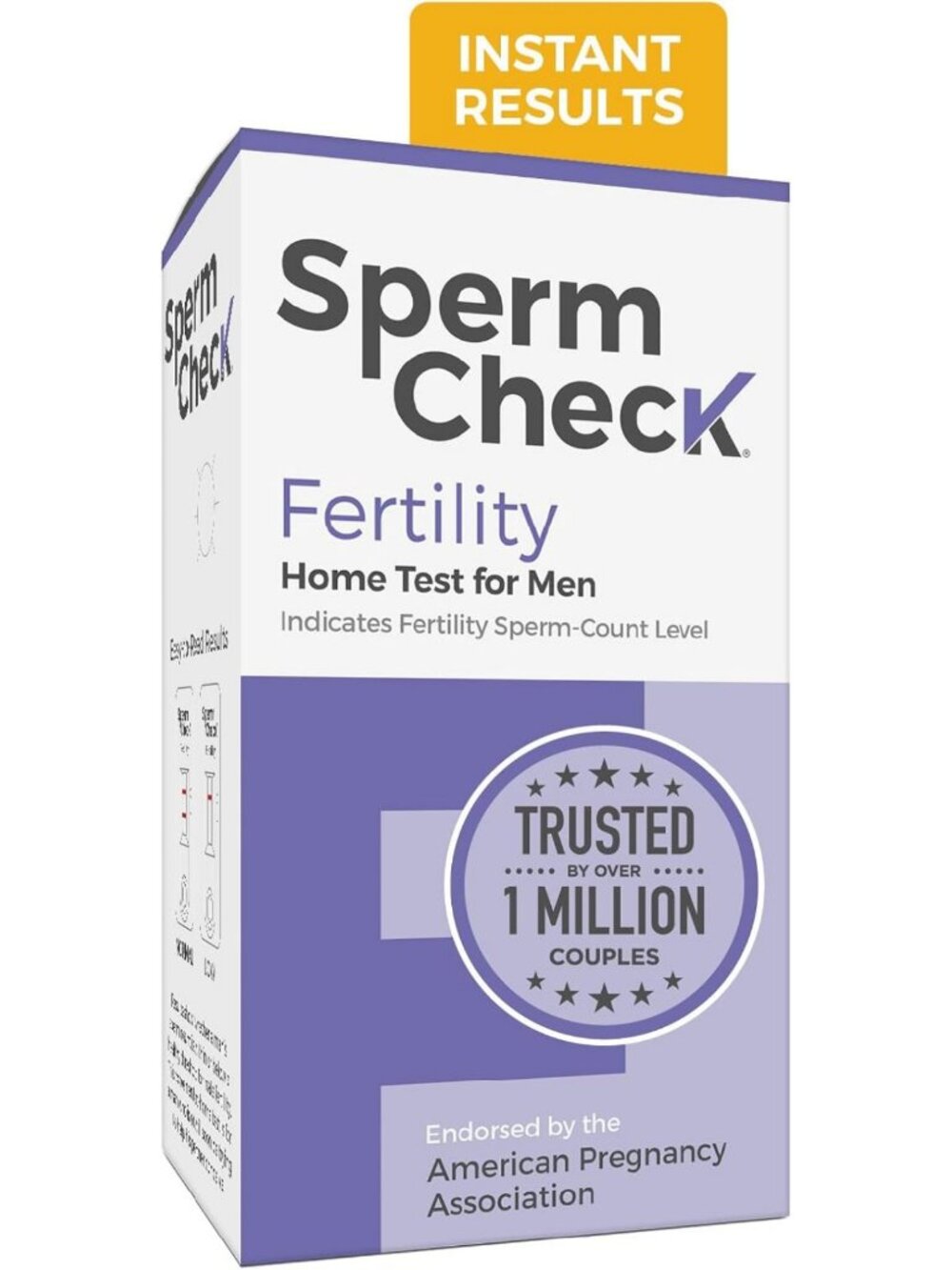 At-Home Fertility Sperm Count Test Kit for Men | Instant Results, 98% Accuracy